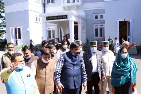 हिमाचल विधानसभा का मॉनसून सत्र: SC-ST आरक्षण मुद्दे पर कांग्रेस का वॉकआउट हिमाचल विधानसभा का मॉनसून सत्र: SC-ST आरक्षण मुद्दे पर कांग्रेस का वॉकआउट