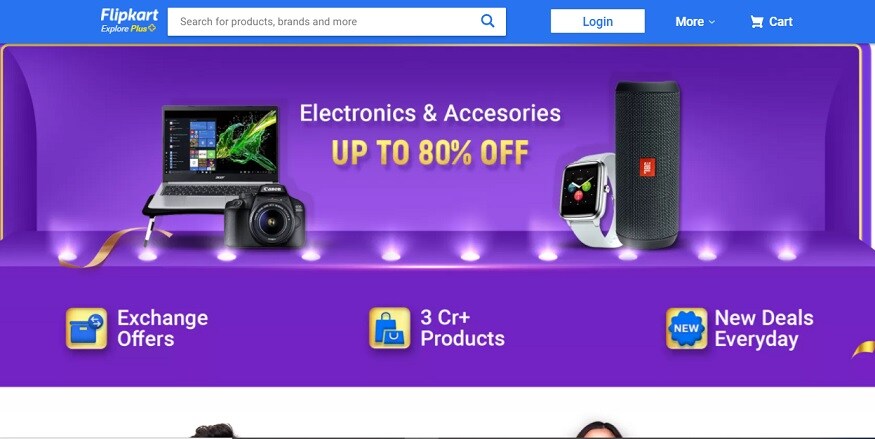 सेल में 80% तक की छूट पाया जा सकता है. (Photo: Flipkart)
