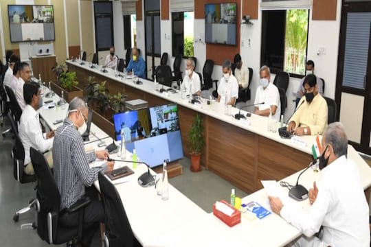 राजस्थान में कोरोना पर अहम बैठक.