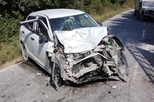 मंडी: चंडीगढ़-मनाली हाईवे पर टैंपो-कार की भिड़ंत, 4 पर्यटक घायल