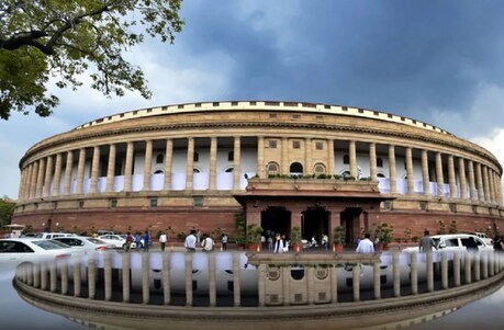 दिल्ली स्थित संसद भवन.