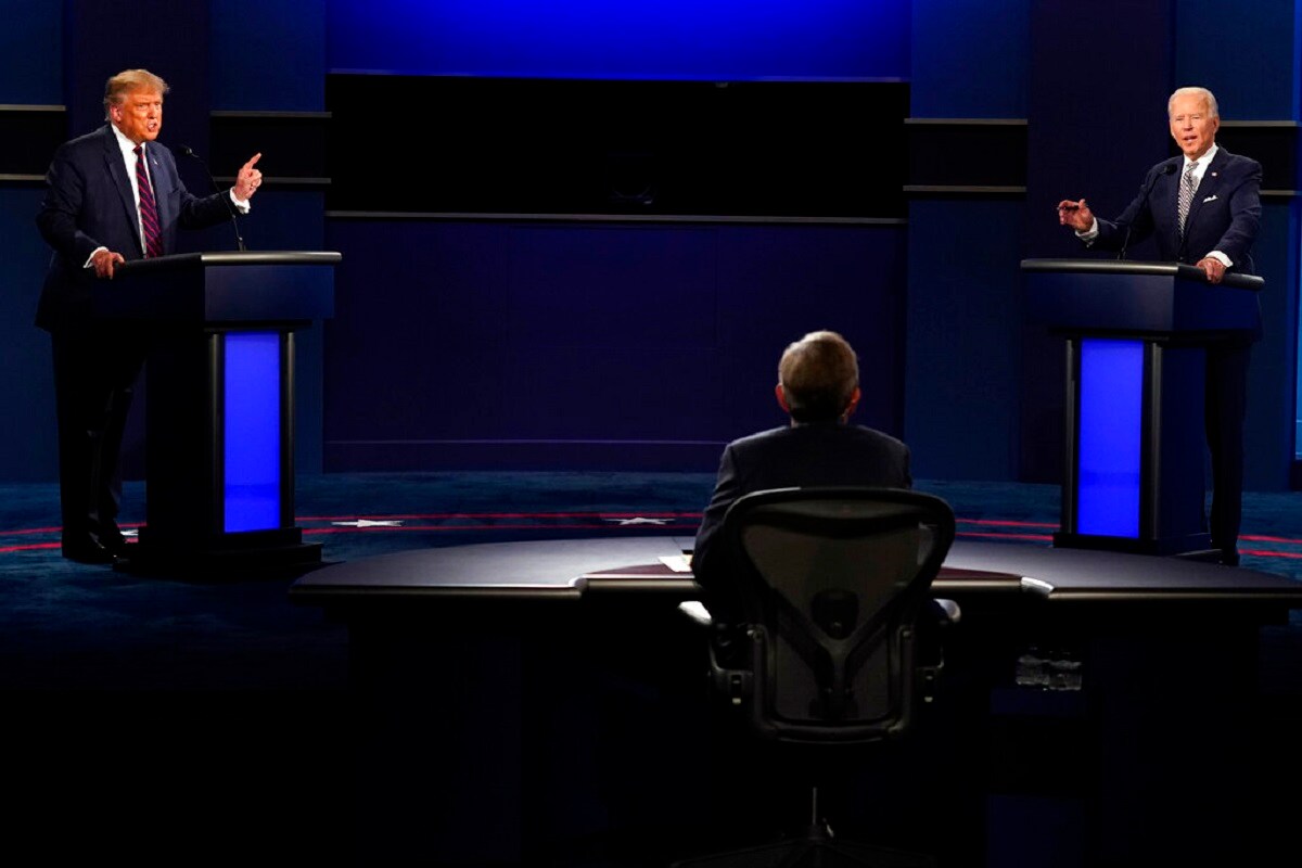 US Elections Presidential Debate: 6 मुद्दों पर हुई बात, बार-बार नियम तोड़कर बोलते रहे ट्रंप