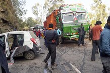 शिमला में NH पर ट्रक-कार में भिड़ंत, 1 शख्स की मौत, 2 लड़कियों सहित 3 घायल