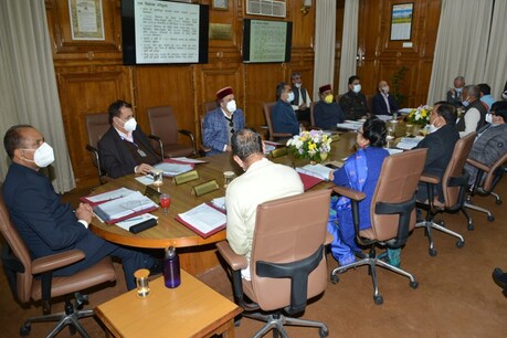 हिमाचल प्रदेश कैबिनेट मीटिंग.