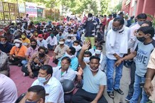 Hathras case: जयपुर में भड़का आक्रोश, वाल्मिकी समाज और सफाई कर्मचारियों का विरोध प्रदर्शन, PHOTOS