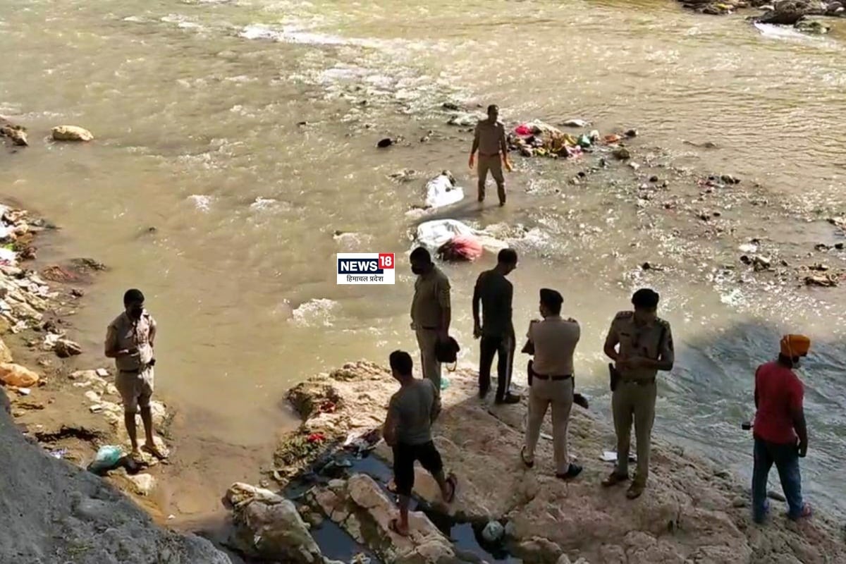 कांगड़ा में चक्की दरिया में मिली लाशें.