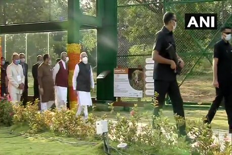 मोदी ने केवडिया में जंगल सफारी का उद्घाटन किया (फोटो साभार-एएनआई)