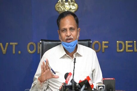 दिल्ली के स्वास्थ्य मंत्री सत्येंद्र जैन ने बड़ा दावा किया है. (File Photo)