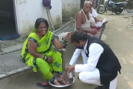 देवरिया उपचुनाव में चर्चा का केंद्र बने निर्दलीय प्रत्याशी अर्थी बाबा