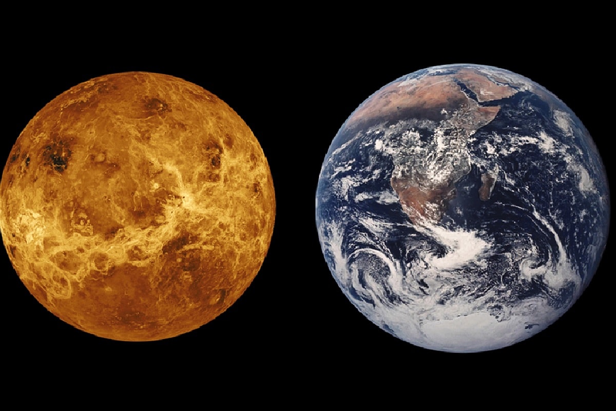 Venus, Earth, formation of planets,