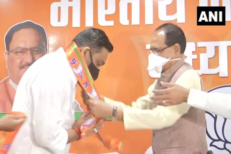 बीजेपी में शामिल हुए राहुल लोधी.