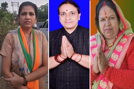 महिला आयोग में उपाध्यक्ष प्रधम, द्वितीय और तृतीय बनीं सायरा बानो, ज्योति शाह और पुष्पा पासवान (बाएं से दाएं).