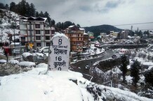 PHOTOS: शिमला, मनाली में स्नोफॉल, NH बंद, जनजीवन खासा प्रभावित
