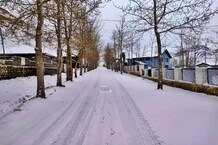 PHOTOS: स्पीति के काजा में ताजा बर्फबारी, देखें, खूबसूरत नजारे