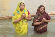 Chhath Puja: गंगा घाट हुए गुलजार, नहाय-खाय के साथ शुरू हुआ महापर्व, देखें Photos