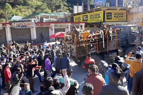 22 साल का शहीद अंचित अरुणाचल में तैनात था.