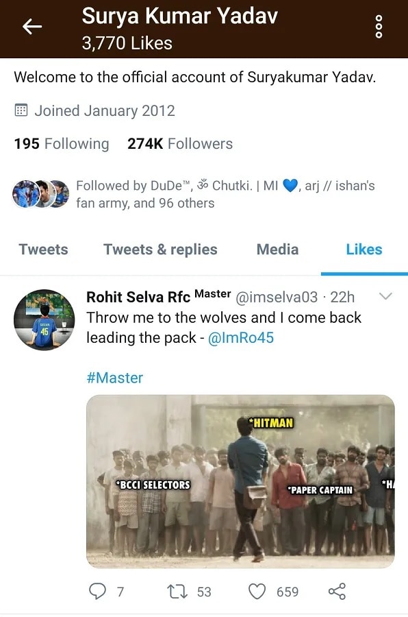Suryakumar yadav