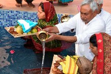 PHOTOS: सीएम आवास में नीतीश कुमार की बहन कर रही हैं छठ, की गई है खास तैयारी