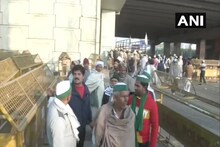 गाजियाबाद- दिल्ली बॉर्डर पर डटे हैं यूपी के किसान, निरंकारी मैदान नहीं जाएंगे