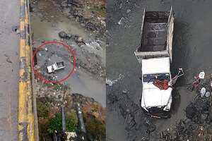 PHOTOS: मंडी में पुलघराट के पास पिकअप खड्ड में गिरी, 7 मजदूरों की मौत