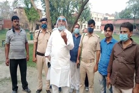 कोरोना पॉजिटिव होने पर भी जदयू सांसद सुनील कुमार पिंटू ने वोट डाला.