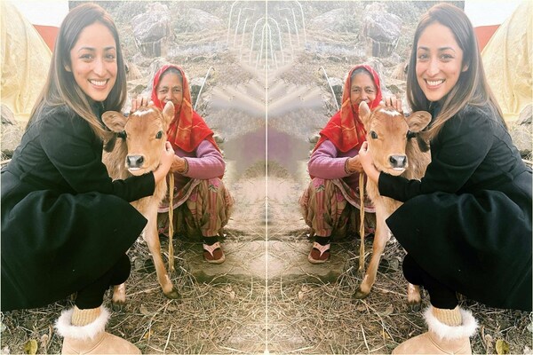 PHOTOS: भूत-पुलिस की शूटिंग के लिए पालमपुर में यामी गौतम, 8 दिन की नवजात ‘गौरी से मिली