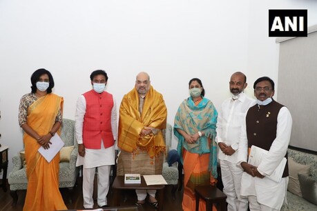 तेलुगू कलाकार रहीं विजयशांति ने 1998 में बीजेपी से अपना राजनीतिक करियर शुरू किया था. ANI