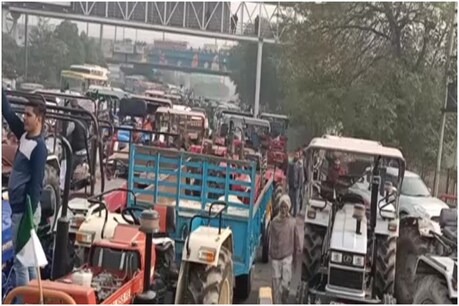 पुलिस ने किसी तरह जाम खुलवाया. (सांकेतिक तस्वीर)