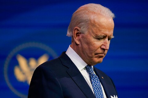 जो बाइडन (Joe Biden) के शपथ ग्रहण (Oath) के मौके पर लोगों को उनके पहले भाषण का इंतजार है.. फोटो:AP