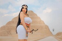 मिस्र के पिरामिड के सामने मॉडल ने कराया 'हॉट' फोटोशूट, फोटोग्राफर गिरफ्तार