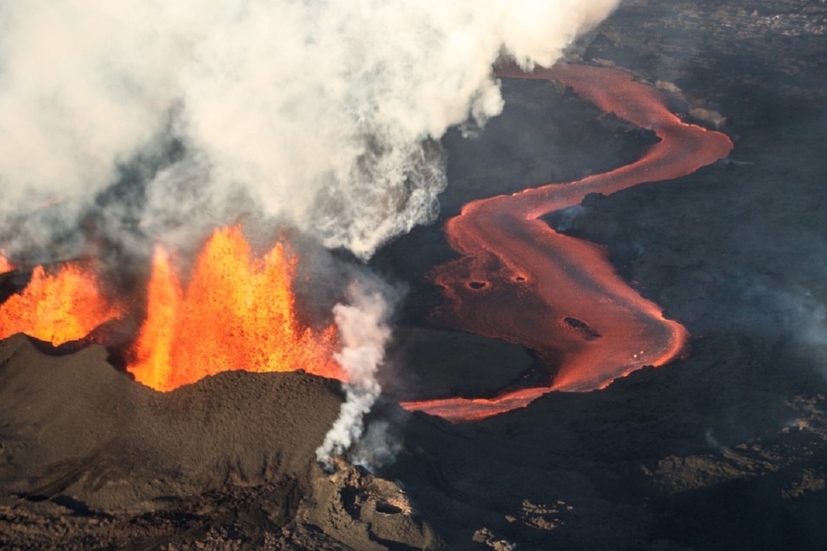 Volcano, Volcanic Eruptions, Lava, Crystals, Lava, Hawaii,