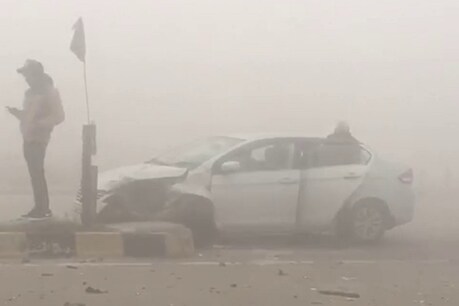 फतेहाबाद में धुंध का कहर
