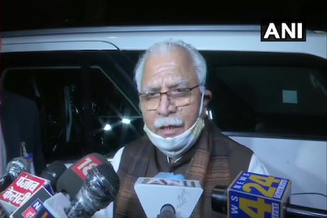 हरियाणा के मुख्यमंत्री मनोहर लाल खट्टर.