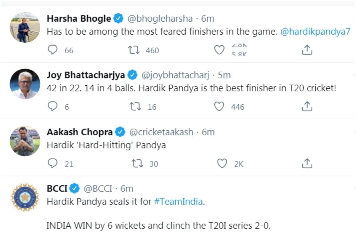 India vs Australia, Hardik Pandya, Best Finisher, हार्दिक पांड्या