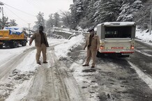 हिमाचल में मौसम: शिमला में सीजन की पहली बर्फबारी, 4 जिलों में येलो अलर्ट