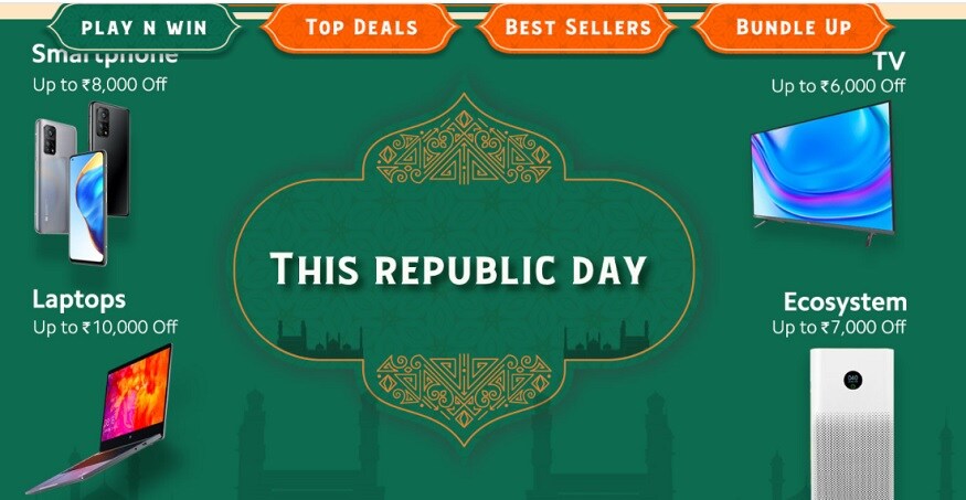 शियोमी Republic Day Sale 24 जनवरी तक चलेगी.