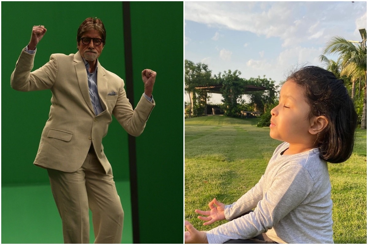 अमिताभ बच्चन ने टीम इंडिया को लेकर मजेदार ट्वीट शेयर किया है.  Amitabh Bachchan, Ziva Dhoni (Instagram)