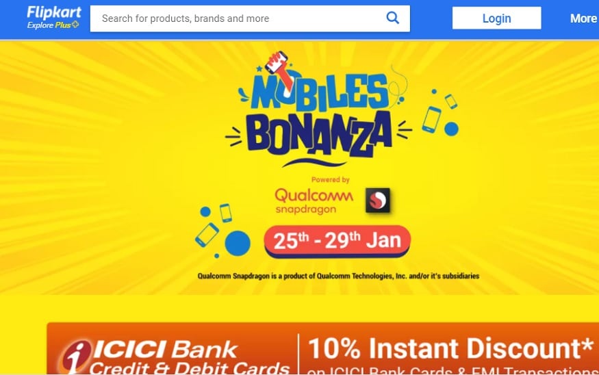 Flipkart Mobila Bonanza सेल में स्मार्टफोन्स पर भारी छूट दी जा रही है.