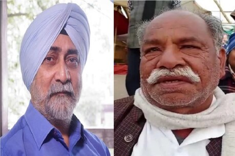 राष्ट्रीय किसान मजदूर संगठन के नेता वीएम सिंह और भारतीय किसान यूनियन (भानू) के राष्ट्रीय अध्यक्ष भानू प्रताप सिंह किसान आंदोलन से हुए अलग. (फाइल फोटो)
