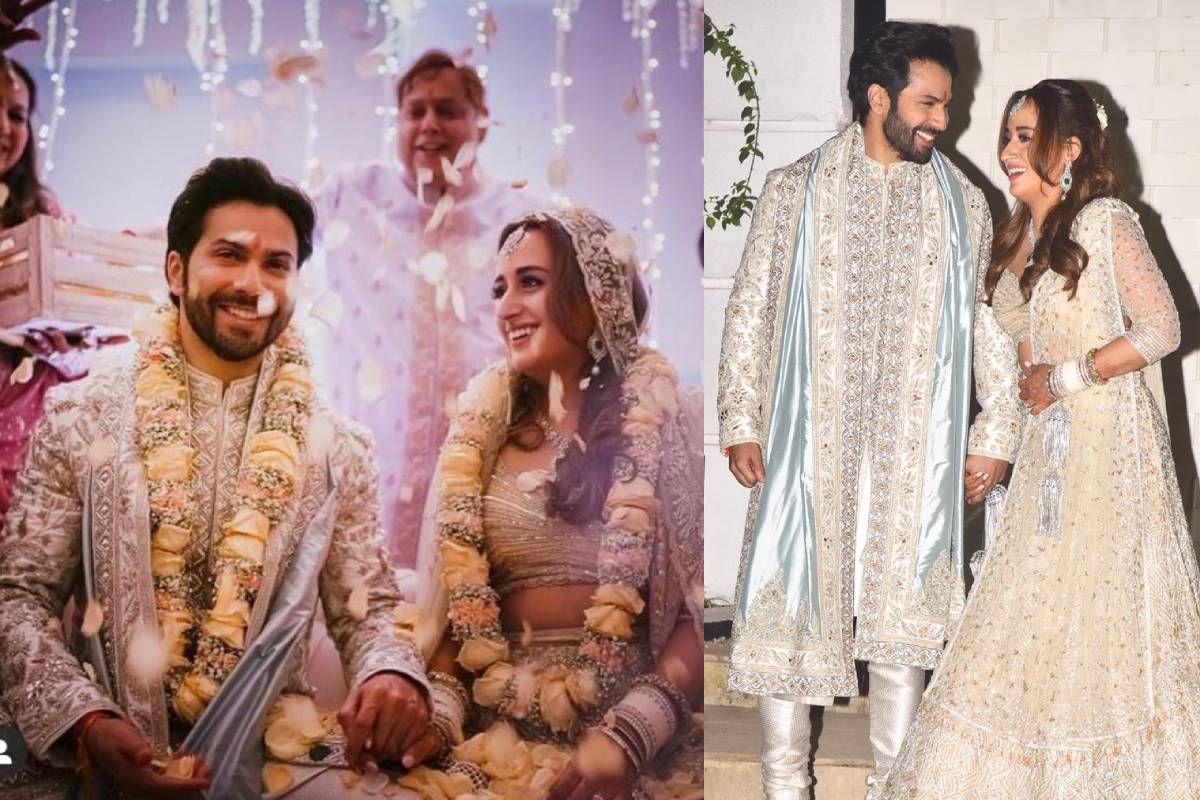 varun dhawan weds natasha, varun dhawan शादी की तस्वीरें