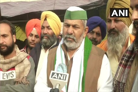 भारतीय किसान यूनियन के प्रवक्ता राकेश टिकैत