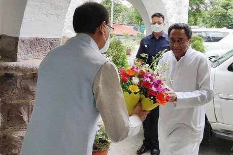 पूर्व मुख्यमंत्र कमलनाथ ने मुख्यमंत्री शिवराज से आज मुलाकात की. (फाइल फोटो)