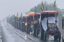 गणतंत्र दिवस पर दिल्ली में होने वाले किसानों के ट्रैक्टर मार्च की रिहर्सल