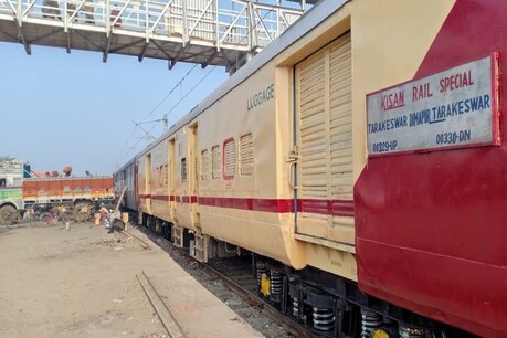 भारतीय रेलवे ने किसान ट्रेन की शुरुआत की.