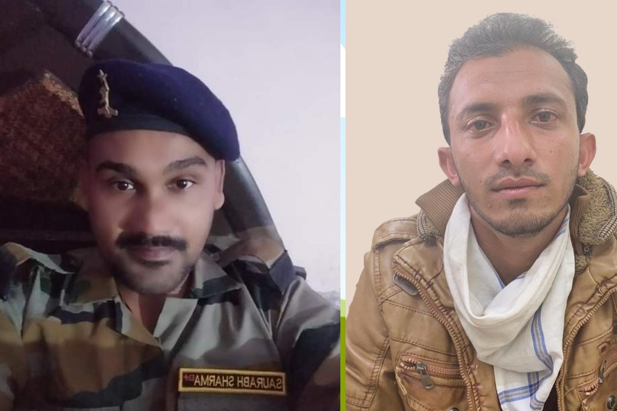 पूर्व फौजी सौरभ शर्मा और अनस गितैली