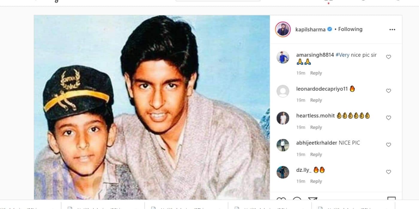 Kapil Sharma, Kapil Sharma Throwback Pic, Social Media, Viral Photo, News18, Network18, Kapil Sharma childhood Photo, Kapil Sharma with his Brother, कपिल शर्मा, कपिल शर्मा थ्रोबैक फोटो, न्यूज 18