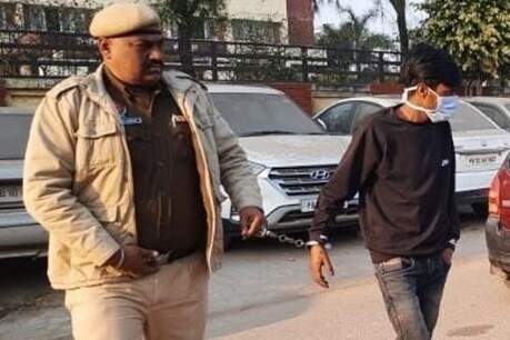 पुलिस ने आरोपी युवक को गिरफ्तार किया