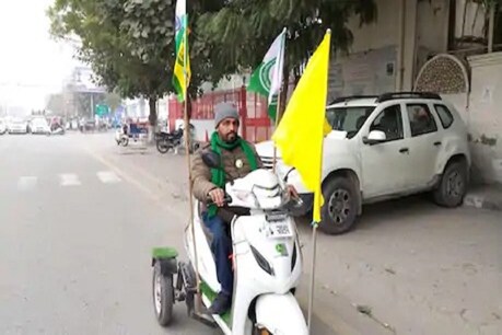 राजा सिंह बरगाड़ी किसान रैली में शामिल होने के लिए दिल्ली निकल गए हैं.