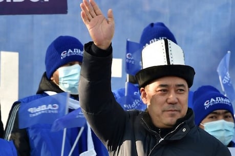 Kyrgyzstan's new president, Sadir Zaparov (AFP)