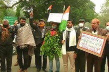 मेरठ : वृक्ष बनकर की वृक्ष बचाने की गुहार, देखें Photos